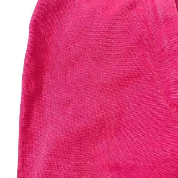 Rare 1970s Vintage Saks Fifth Avenue Young Dimensions Pink Denim Jacket Pant Set - Picture 10 of 16